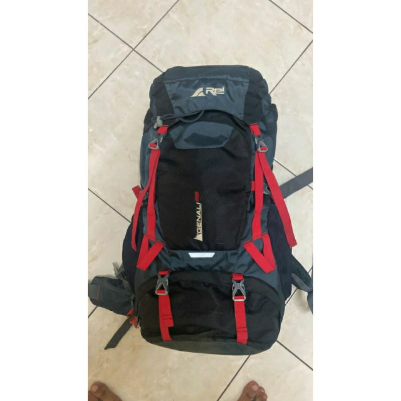 TAS RANSEL GUNUNG / CARRIER AREI / REI GENALI 60L BAG SECOND OUTDOOR MURAH