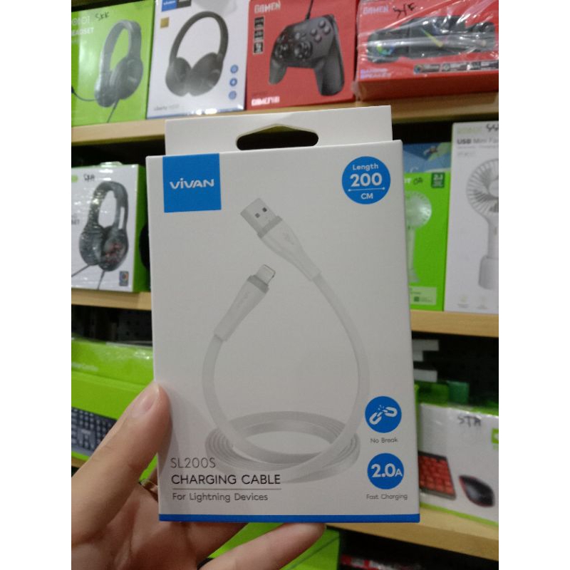 KABEL DATA VIVAN SL200S LIGHTNING 200CM