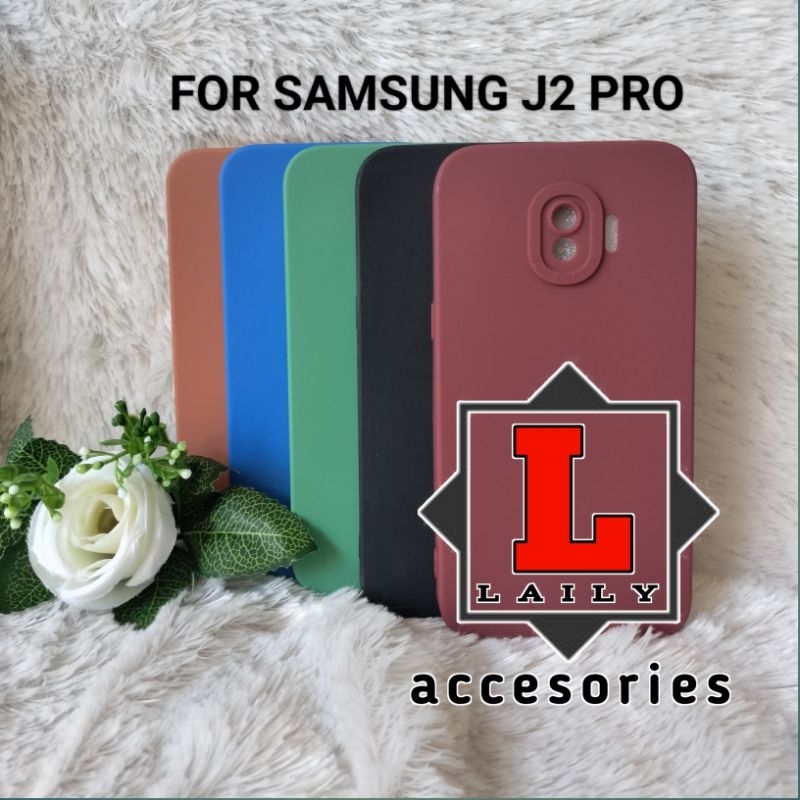 Softcase Macaron Pro Camera Samsung J2 Pro Silikon