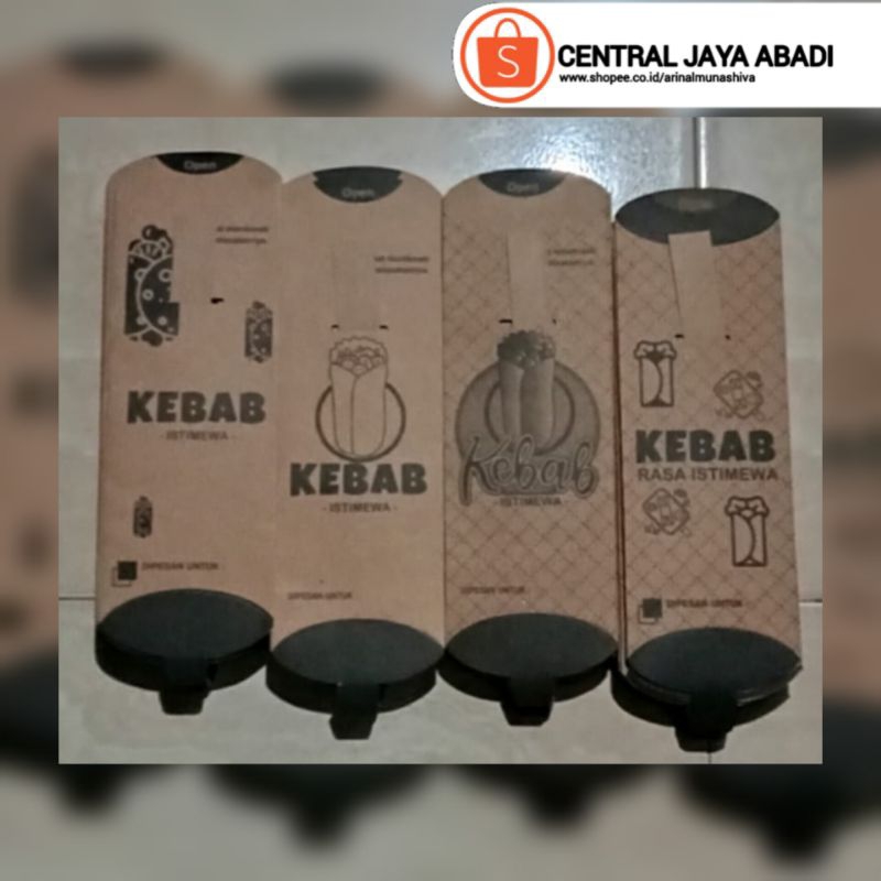 

500 LEMBAR KERTAS KEBAB TARIKAN UKURAN 24 × 9,2 CM KARTON HIGH QUALITY TEBAL PRODUK TERBARU | KOTAK KEBAB KEKINIAN | DUS KEBAB VIRAL SHOPEE | KEMASAN KEBAB | BOX KEBAB 500 PCS MURAH | CENTRAL JAYA ABADI 25 | ARINA SHIVA GROUP 7244