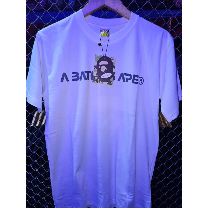 T-Shirt Defect Original A Bathing Ape White