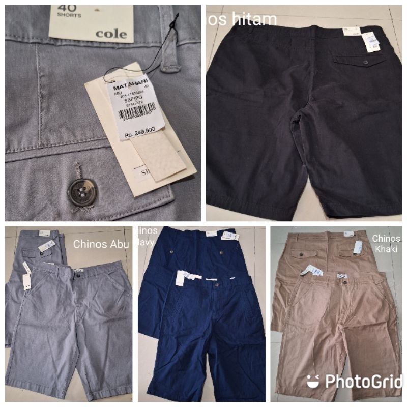Celana pendek cole chinos