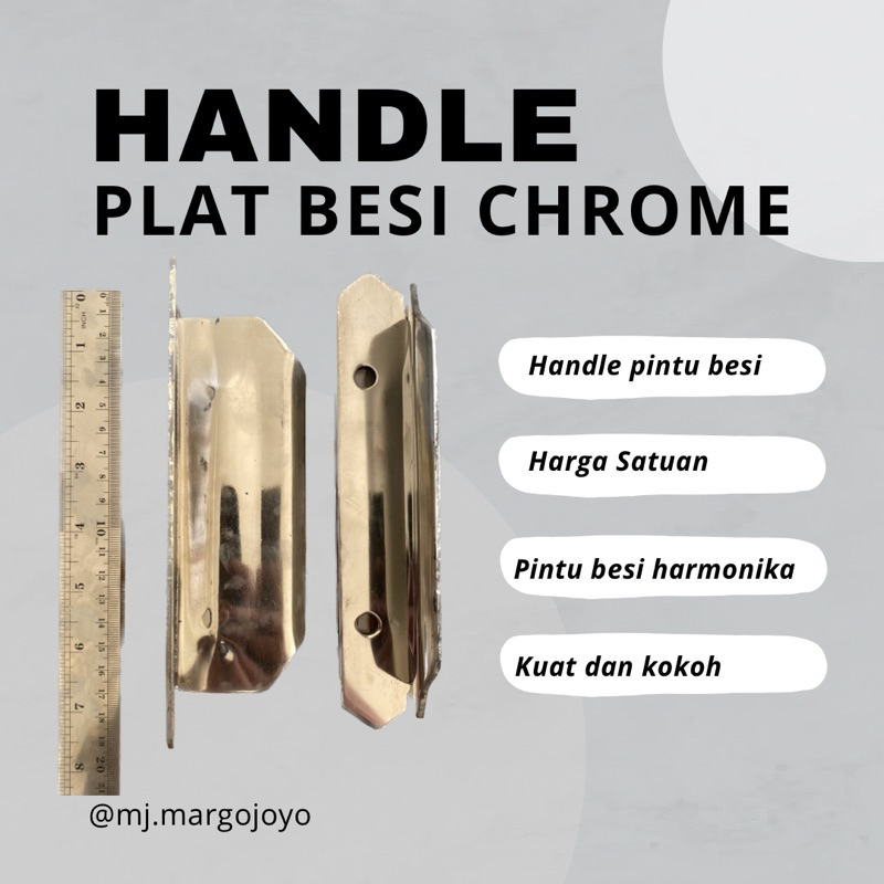 [1 PCS] Handle plat Stainless VARIA / gagang pintu / handle pintu / folding gate / pintu harmonika /