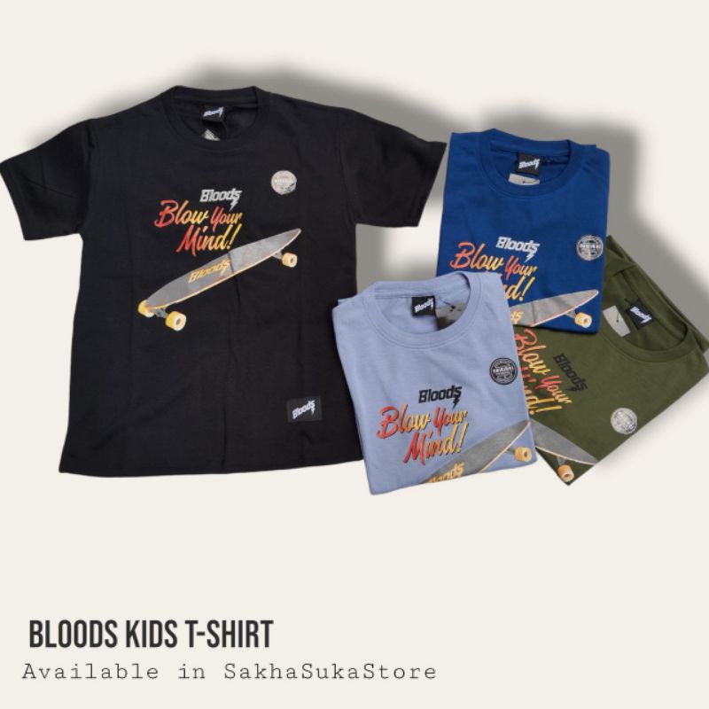 Kids T-shirt Bloods Unisex (kaos anak Unisex)