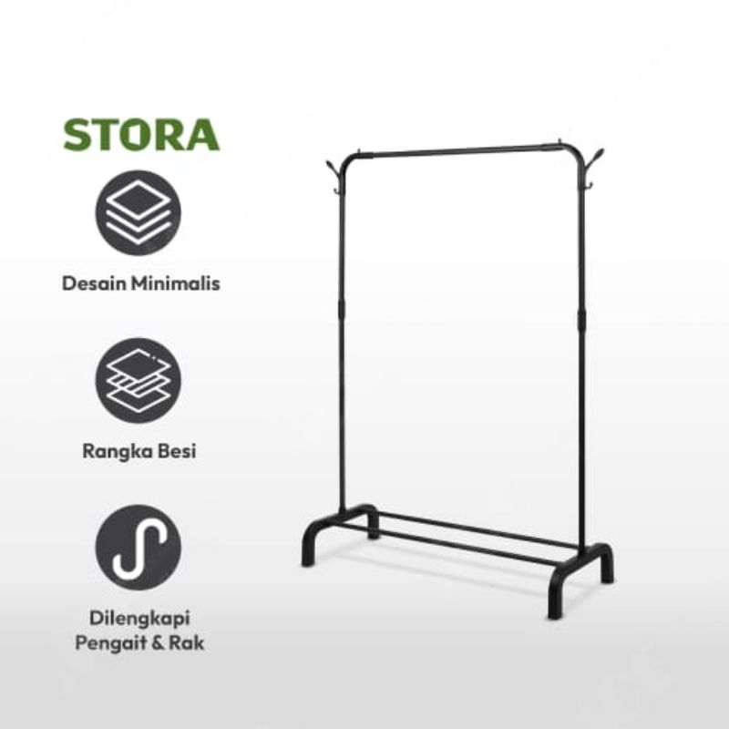 Gantungan Baju Stora Asli (Bekas)