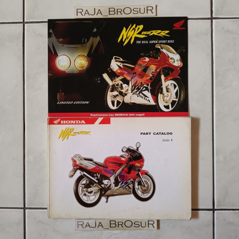 Buku Part Parts Catalogue/Part Parts Catalog Katalog/Manual Book + Poster brosur katalog flyer jadul