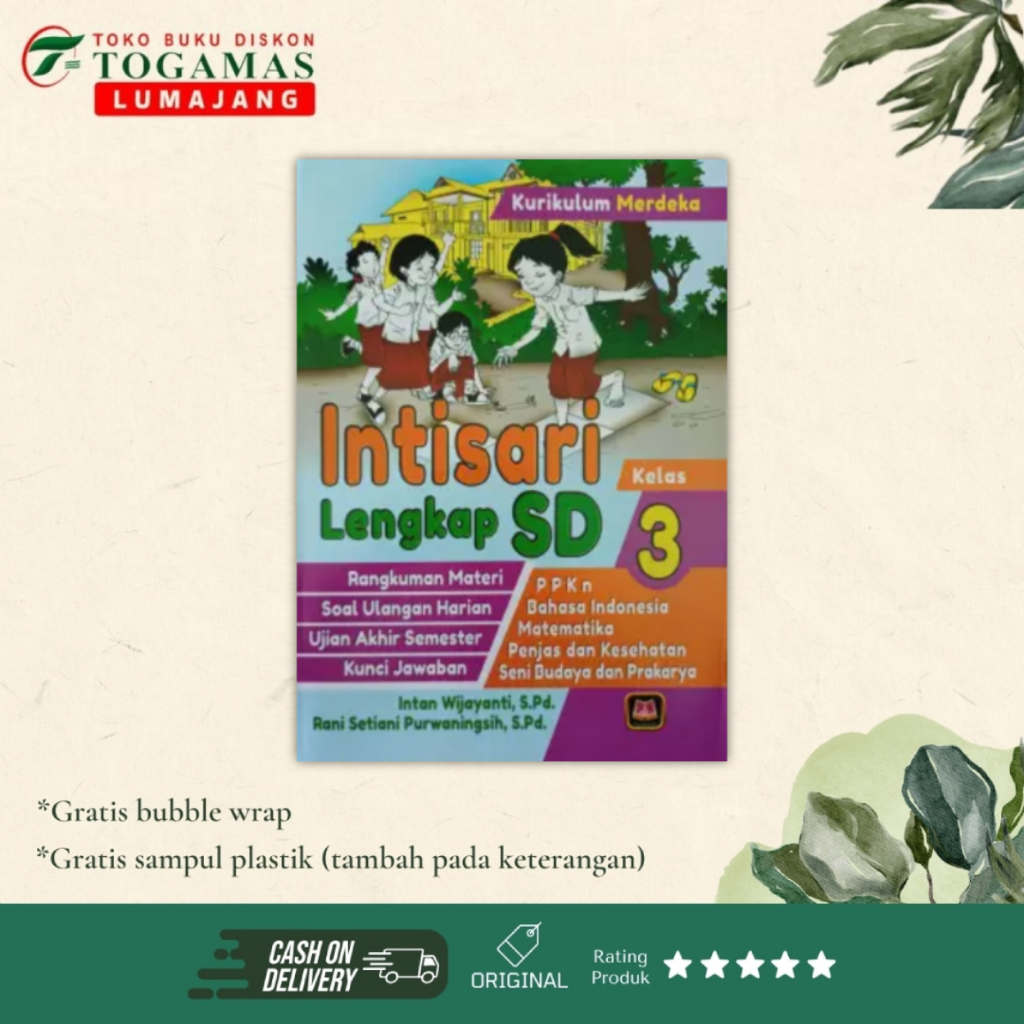 

Intisari Lengkap SD Kelas 3 Kurikulum Merdeka