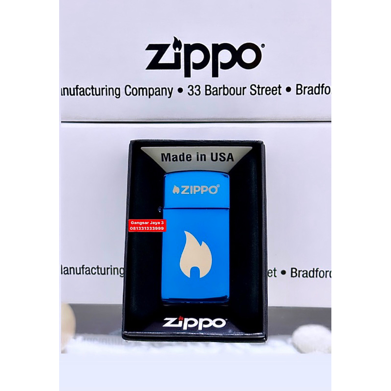 korek zippo original USA 20494 Slim NZL fire