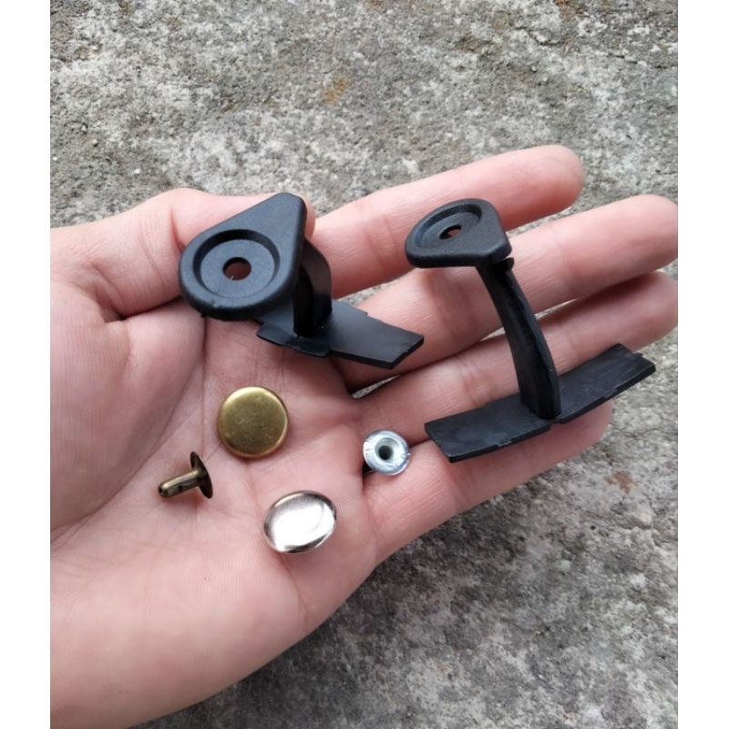 Tali Sandal Idung Tali Sandal Jepit + Paku Rivet Aksesoris Sandal Pria Wanita