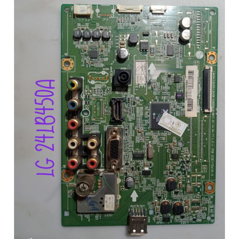 MB - MOBO - Motherboard - Mainboard - Mesin TV LG LED 24 Inch Model 24LB450A - 24LB450 24LF450 24LF450A