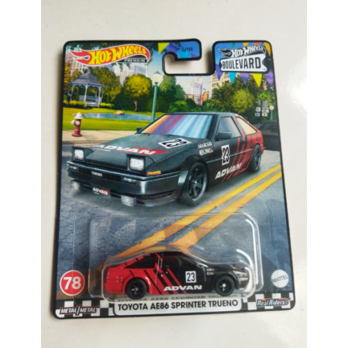 Hot Wheels Boulevard Toyota AE86 Sprinter Trueno