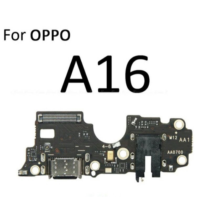 Papan Konektor Charger Oppo A16