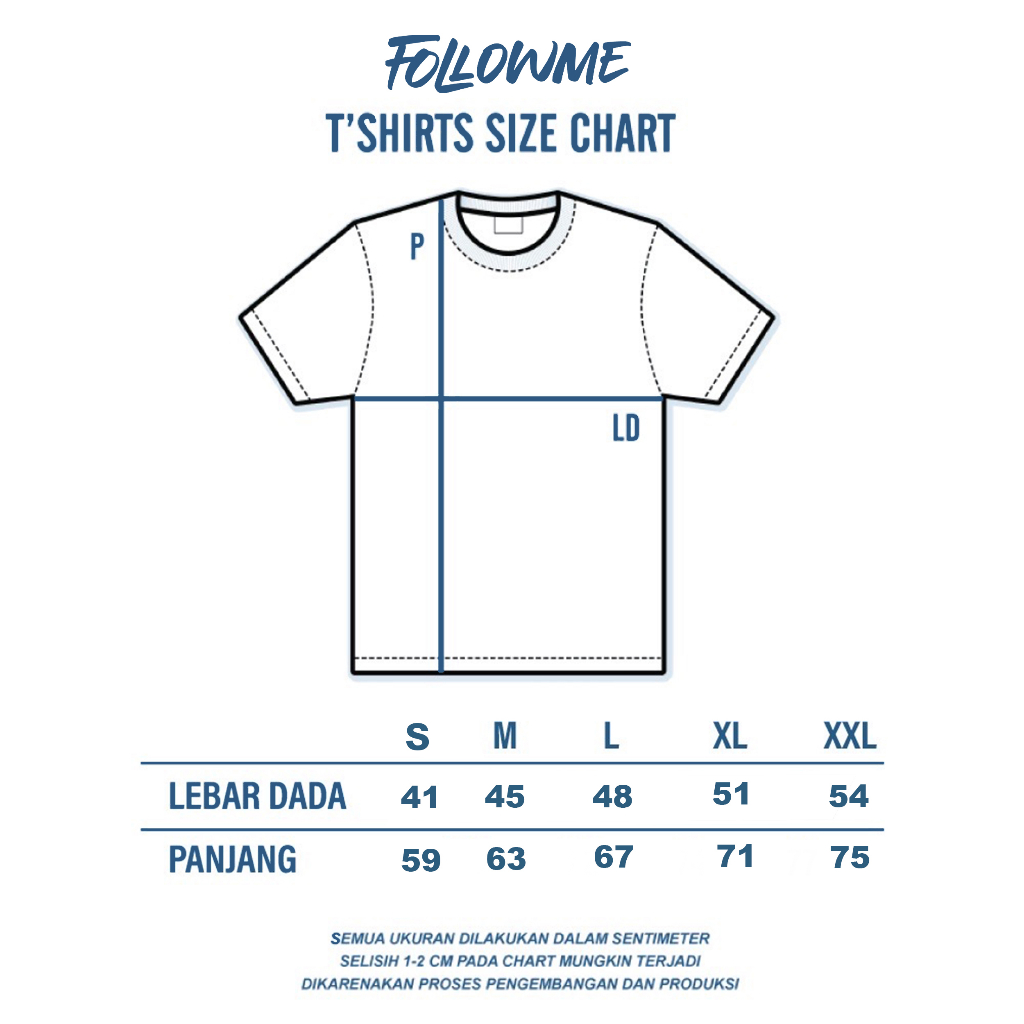 Followme - Tshirt Keren Lengan Pendek Followme Indonesia Unisex