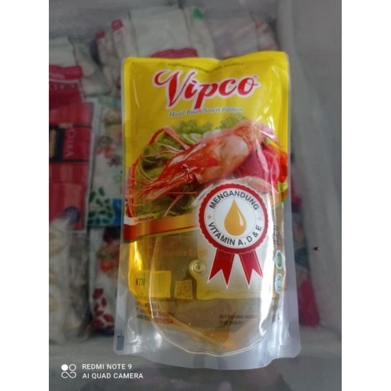 

minyak vipco 1liter dan 500ml