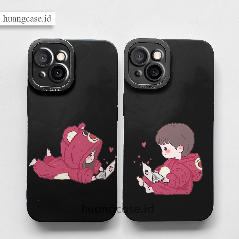 Huang Case - softcase pro camera couple case terbaru iphone 6 IPHONE 6 PLUS IPHONE 7 IPHONE 7 PLUS I