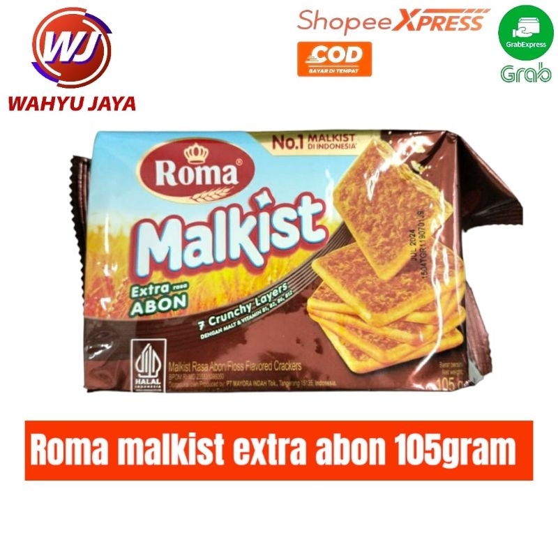 

Roma malkist extra abon 105gram