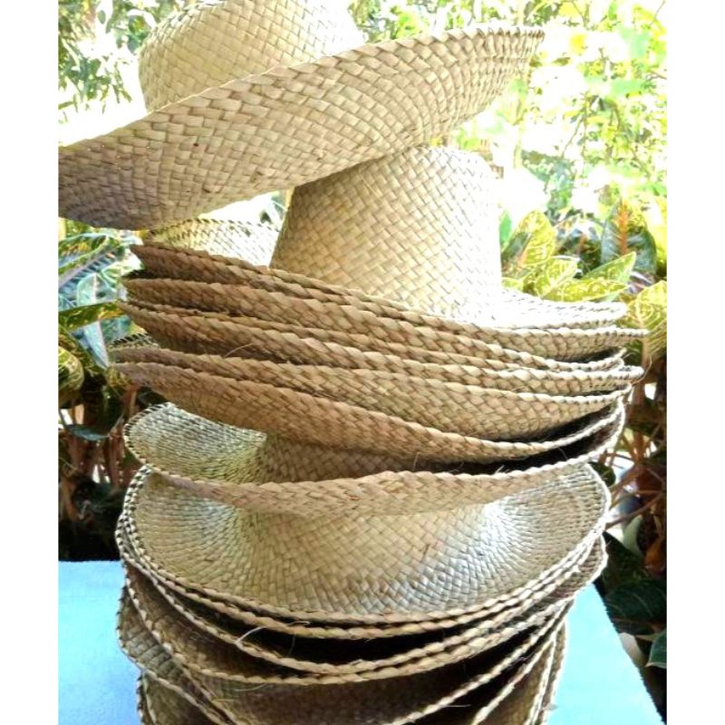 BP Topi pandan Topi Jerami TOPI NELAYAN TOPI PETANI Topi anyaman bambu Capil