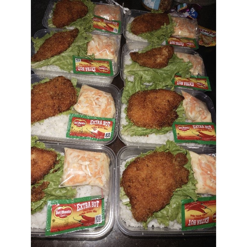 Catering harian katsu bento