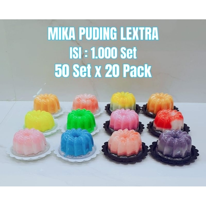 Mika Pudding Lextra isi 50set