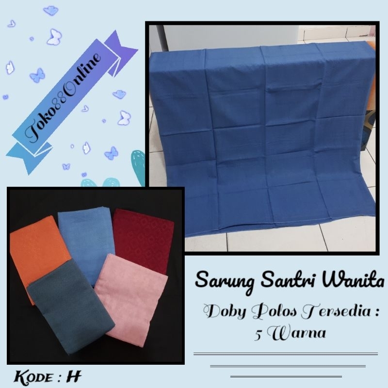 SARUNG DOBY WANITA POLOS