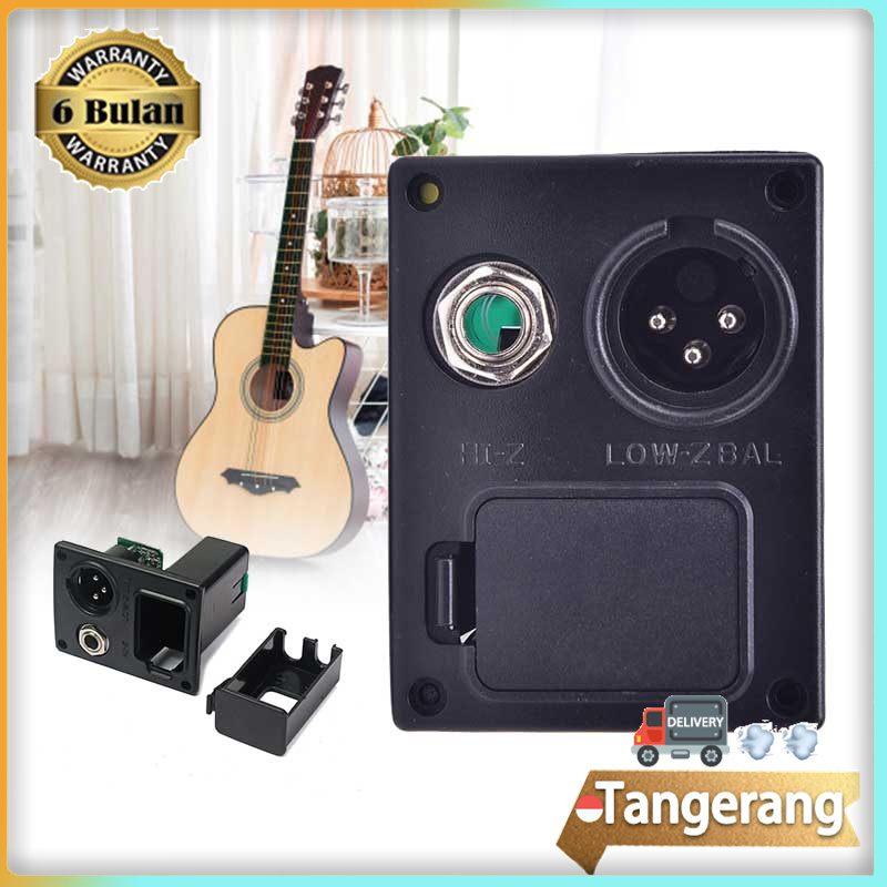 LC-5 Kotak Case Baterai 9v Pickup Gitar Akustik Bahan ABS