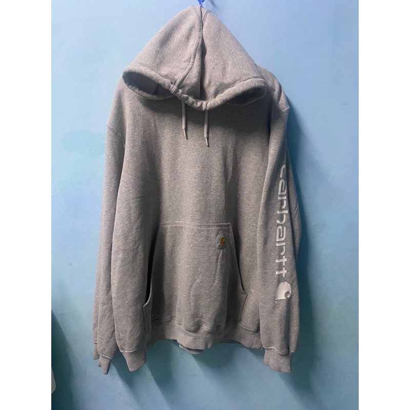 hoodie carhartt spell out