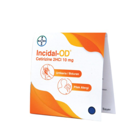 Incidal Caps Box // Obat Gatal Alergi