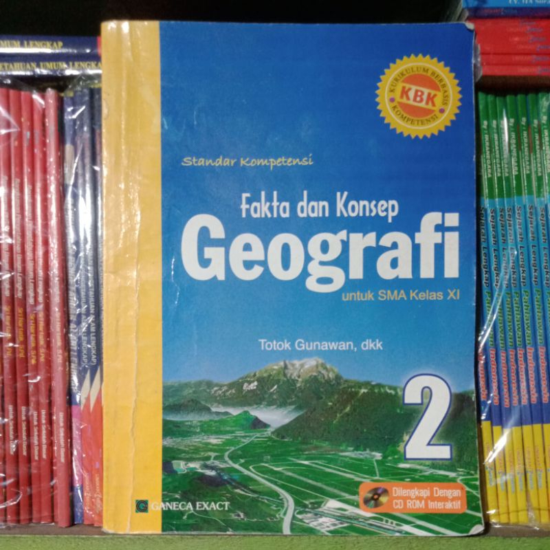 Fakta dan Konsep Geografi 2 Untuk SMA Kelas XI 11 Kurikulum Berbasis Kompetisi KBK Totok Gunawan Gan