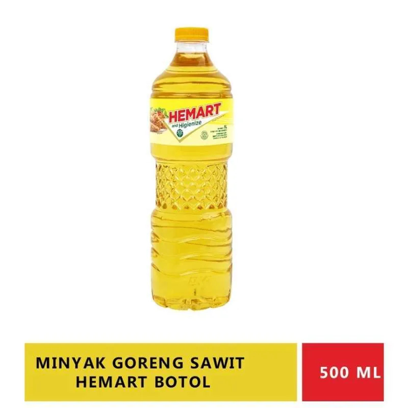 

MINYAK GORENG HEMART BOTOL 1liter