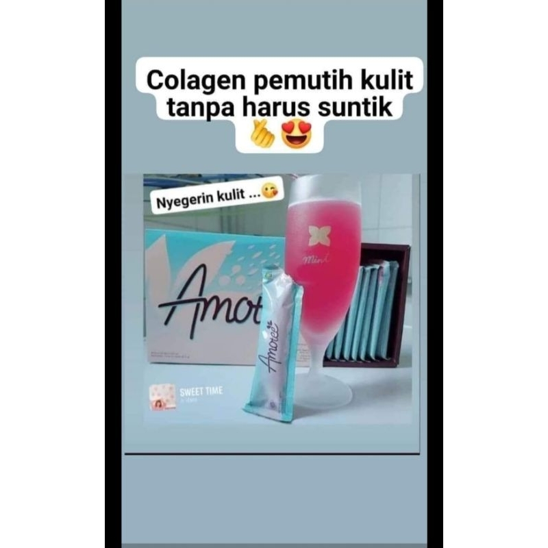 AMOTEE NASA PENCERAH BADAN AMAN BPOM / SUPLEMEN PEMUTIH HERBAL /ProdukNasa