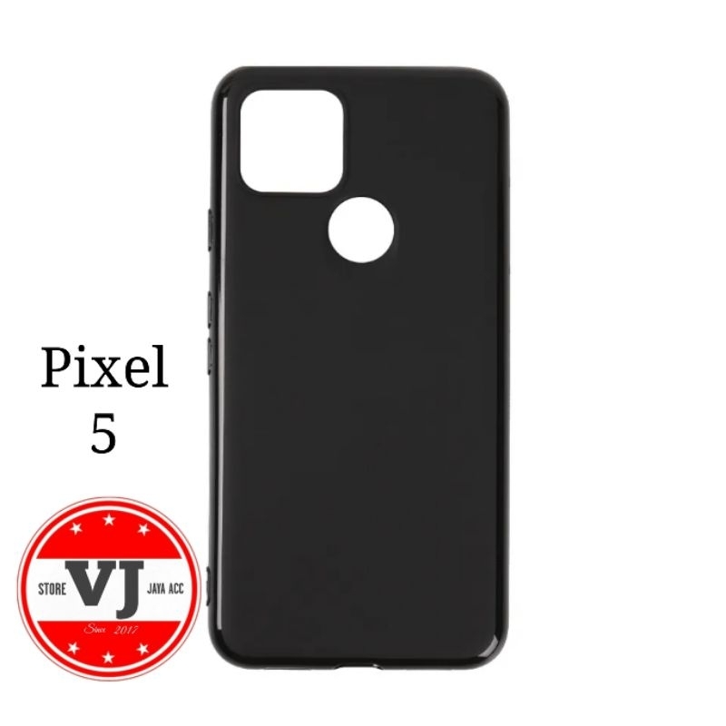 Softcase Google Pixel 5 Case Silikon TPU Black Matte Pixel5