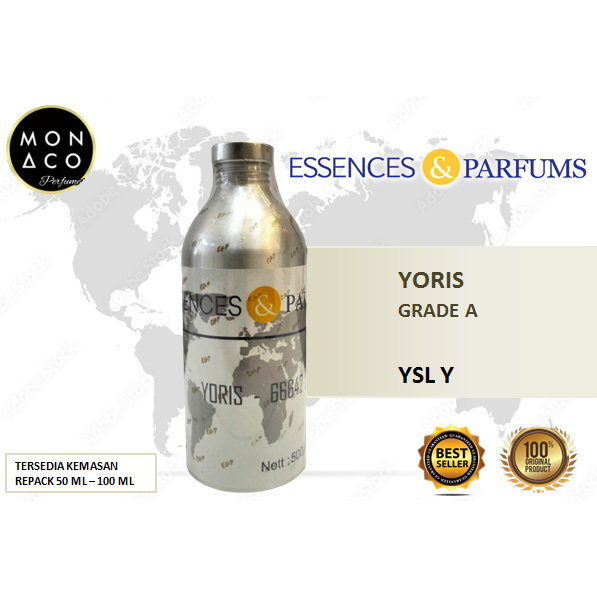 BIBIT PARFUM YORIS - GRADE A BY ESSENCES & PARFUMS - ASLI 100%