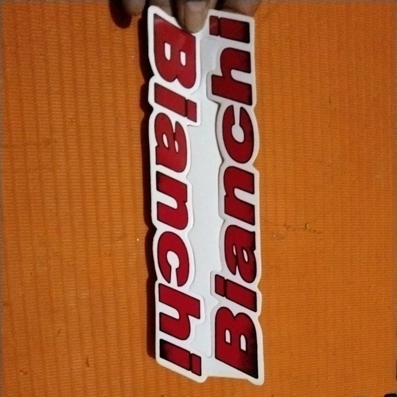 Stiker Sepeda Bianchi ( isi 2 pcs).