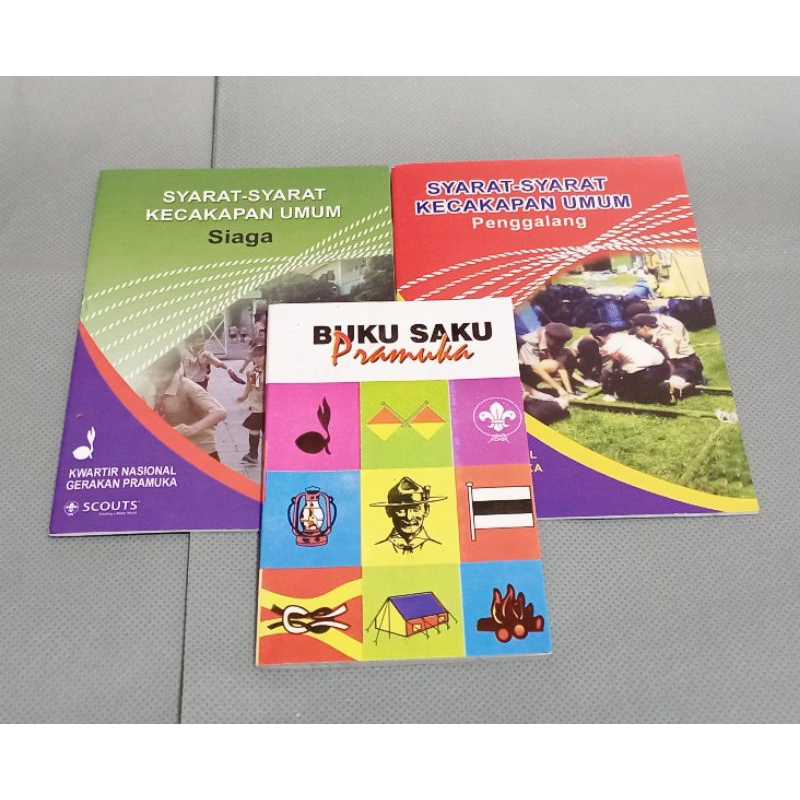 

Buku Saku Pramuka / Buku Syarat Kecakapan Umum (SKU) Pramuka
