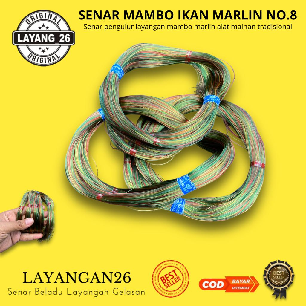SENAR MAMBO IKAN MARLIN NO.8 GROSIR LAYANGAN26