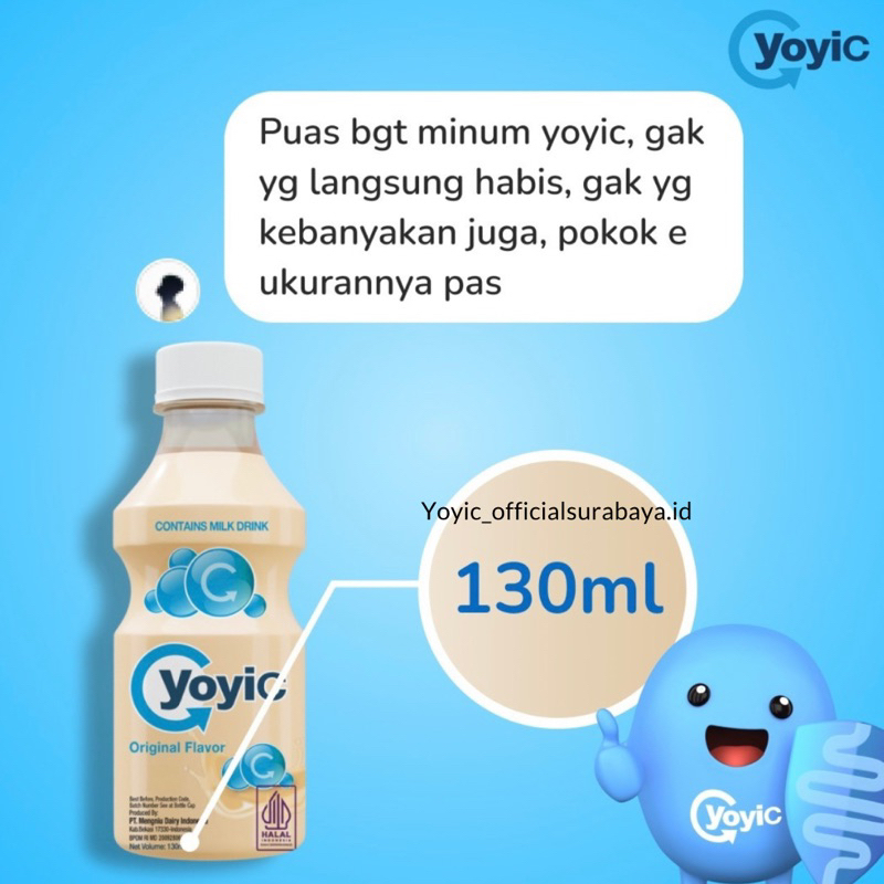 

Susu Fermentasi Yoyic 12x Blueberry