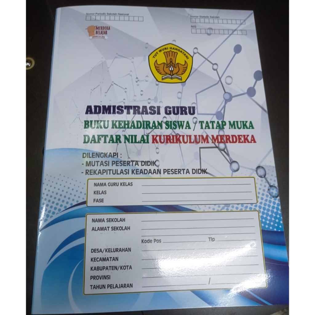 

Buku Administrasi Guru dan Buku Daftar Hadir Peserta Didik