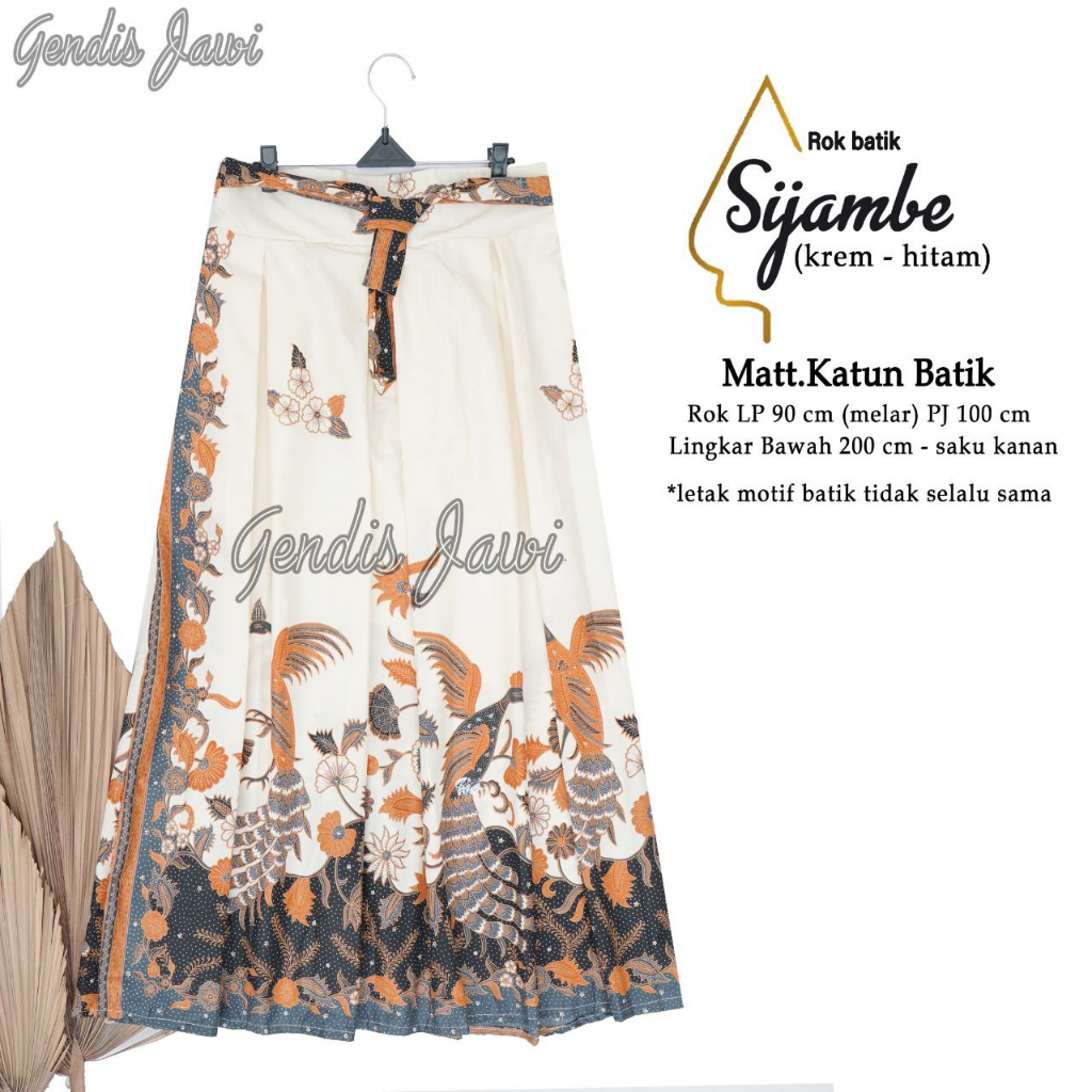 ROK BATIK PANJANG ROK PAYUNG BAWAHAN WANITA ELEGAN MODERN