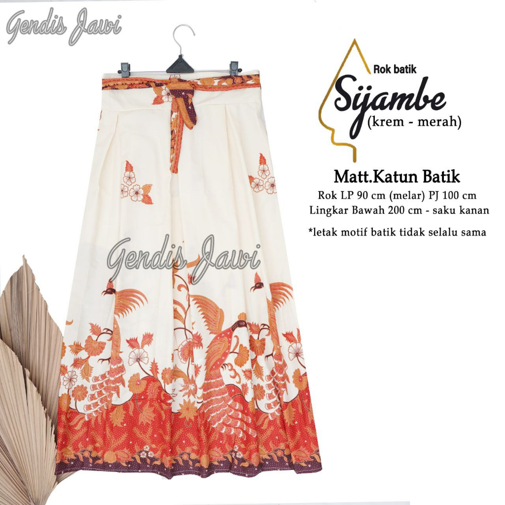 ROK BATIK PANJANG ROK PAYUNG BAWAHAN WANITA ELEGAN MODERN