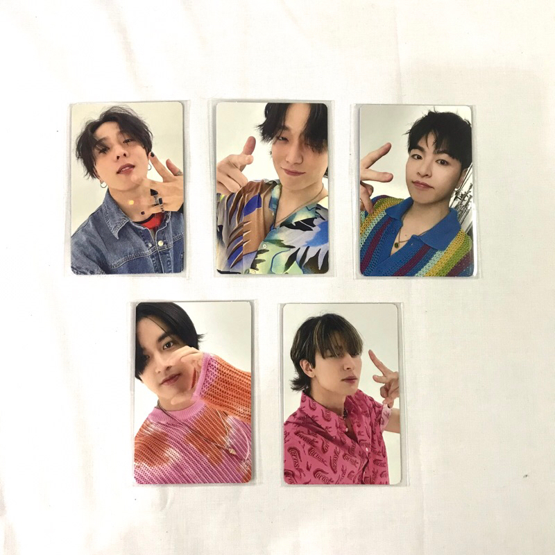 iKON x THE STAR MAGAZINE PC PHOTOCARD JUNHOE JUNE DONGHYUK DK CHANWOO CHAN SONG YUNHYEONG BOBBY