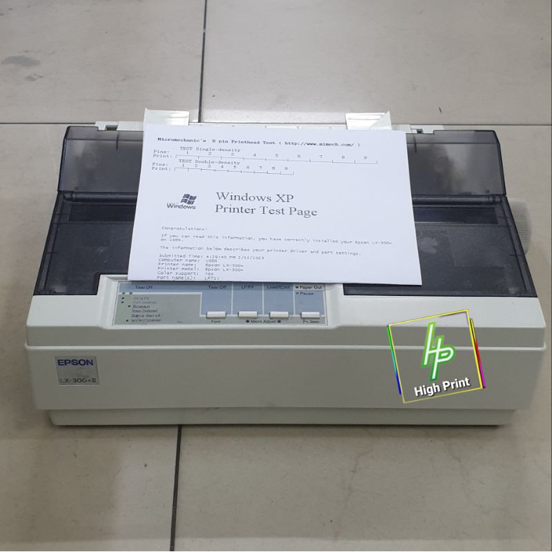 Printer Epson Lx300+II Rasa Baru