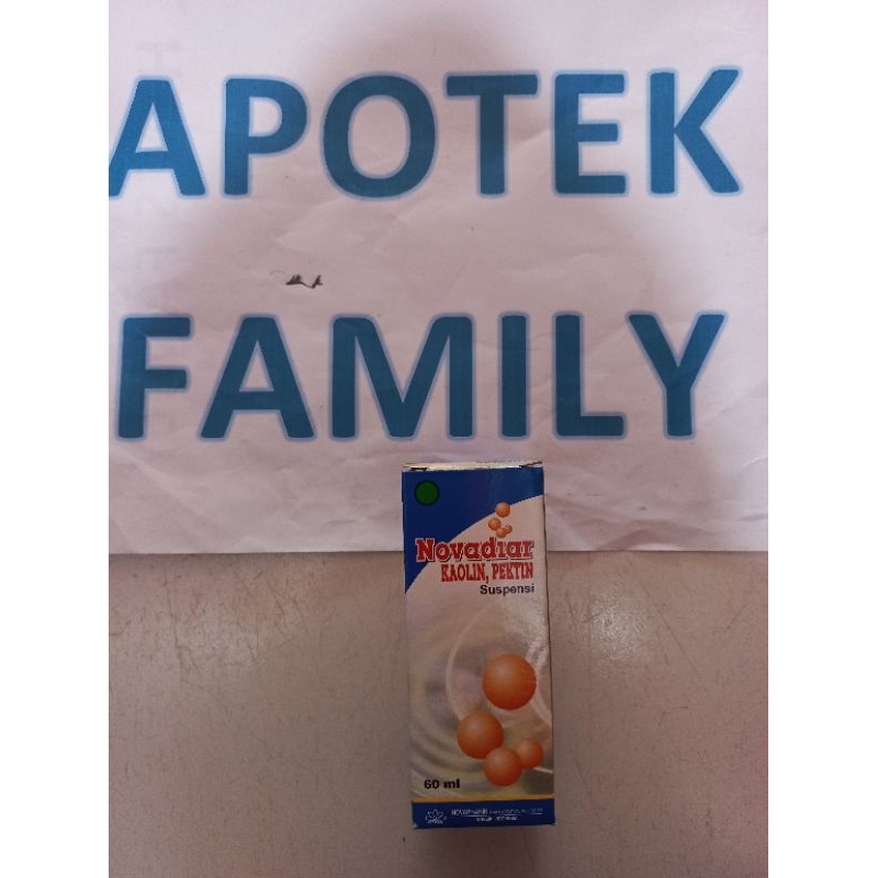 novadiar syrup sirup syr 60ml 60 ml kaolin pektin suspensi / botol