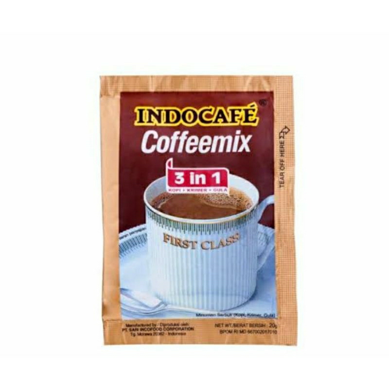 

kopi indocafe 10 sachet 1 renceng