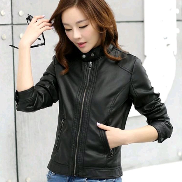 JAKET KULIT WANITA 100% ORIGINAL