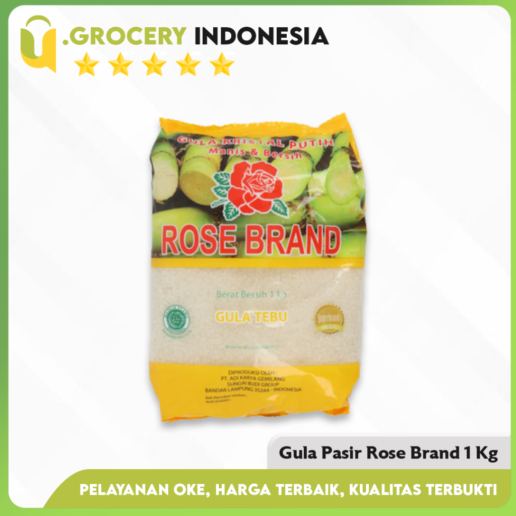 

Gula Pasir Rose Brand 1kg