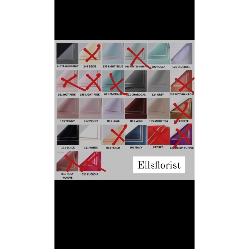 

kertas cellophane/kertas wrapping/kertas bunga