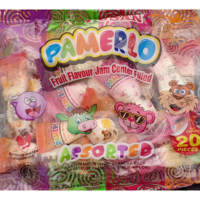 PUSAN PAMERLO MARSHMALLOW 20X5 GR