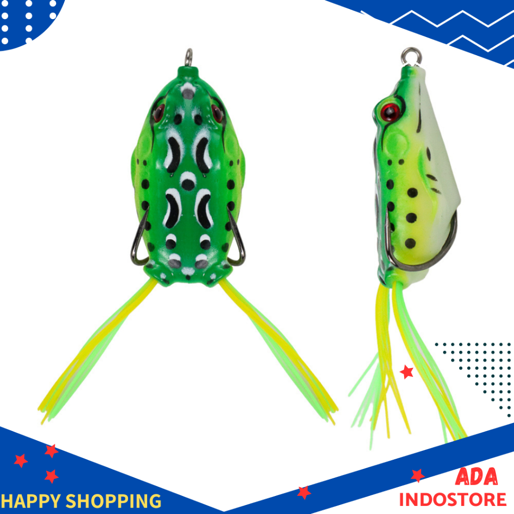 Umpan Pancing Silikon Bentuk Kodok