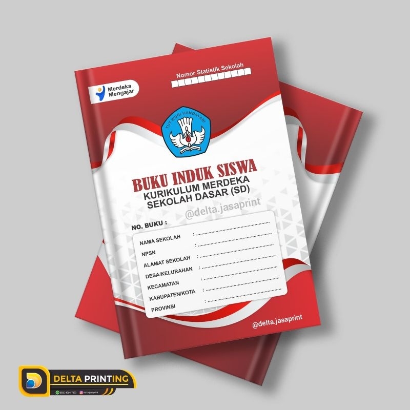 

Buku Induk Register Peserta Didik Sekolah Dasar (SD) Kurikulum Merdeka