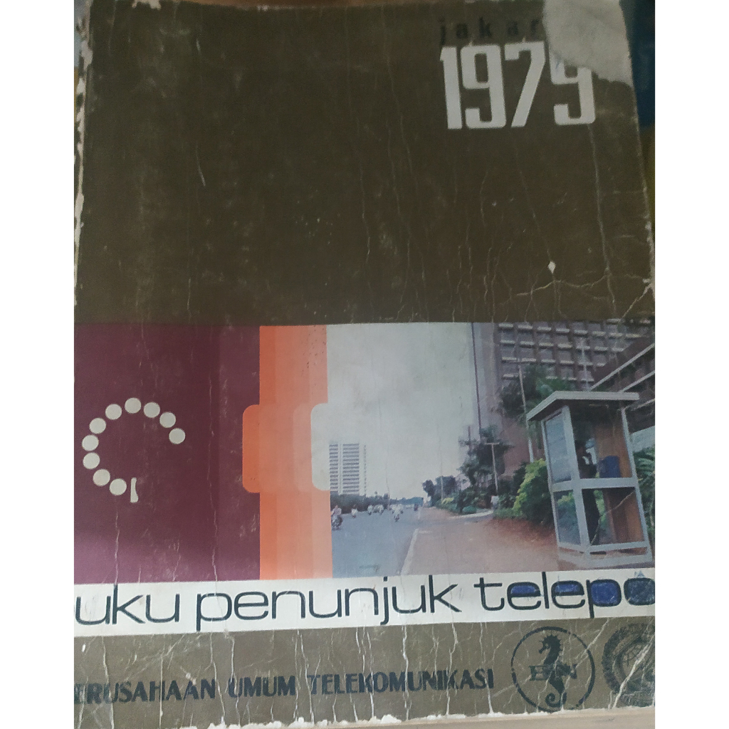 YELLOW PAGES/BUKU TELEPON/PETUNJUK TELEPON JAKARTA 1979